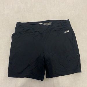 Black spandex shorts